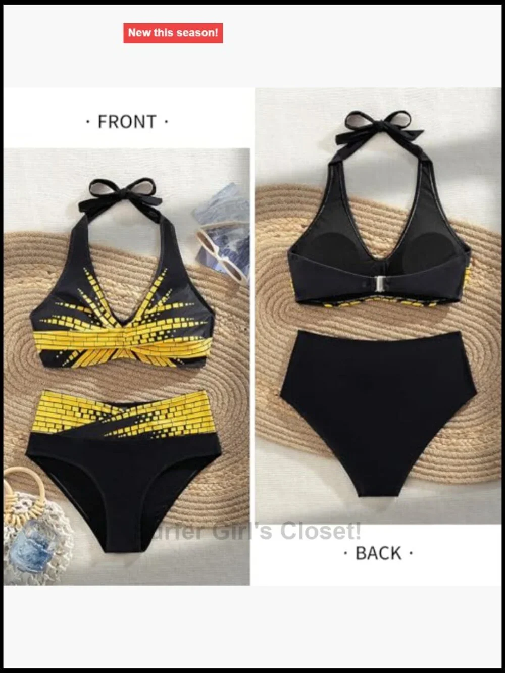 Tummy Control High Waisted Tie-Dye Monokini One Piece Swimsuit